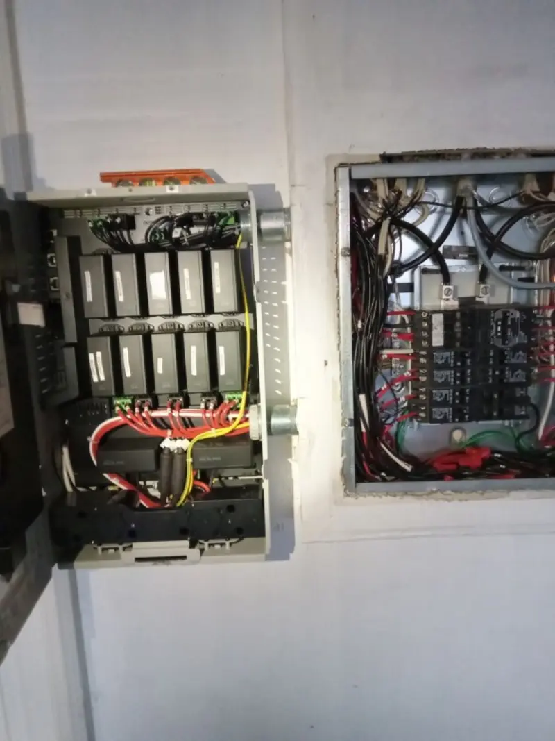 Electrical panel upgrade completed for Indoor Lighting Installation in Rockdale